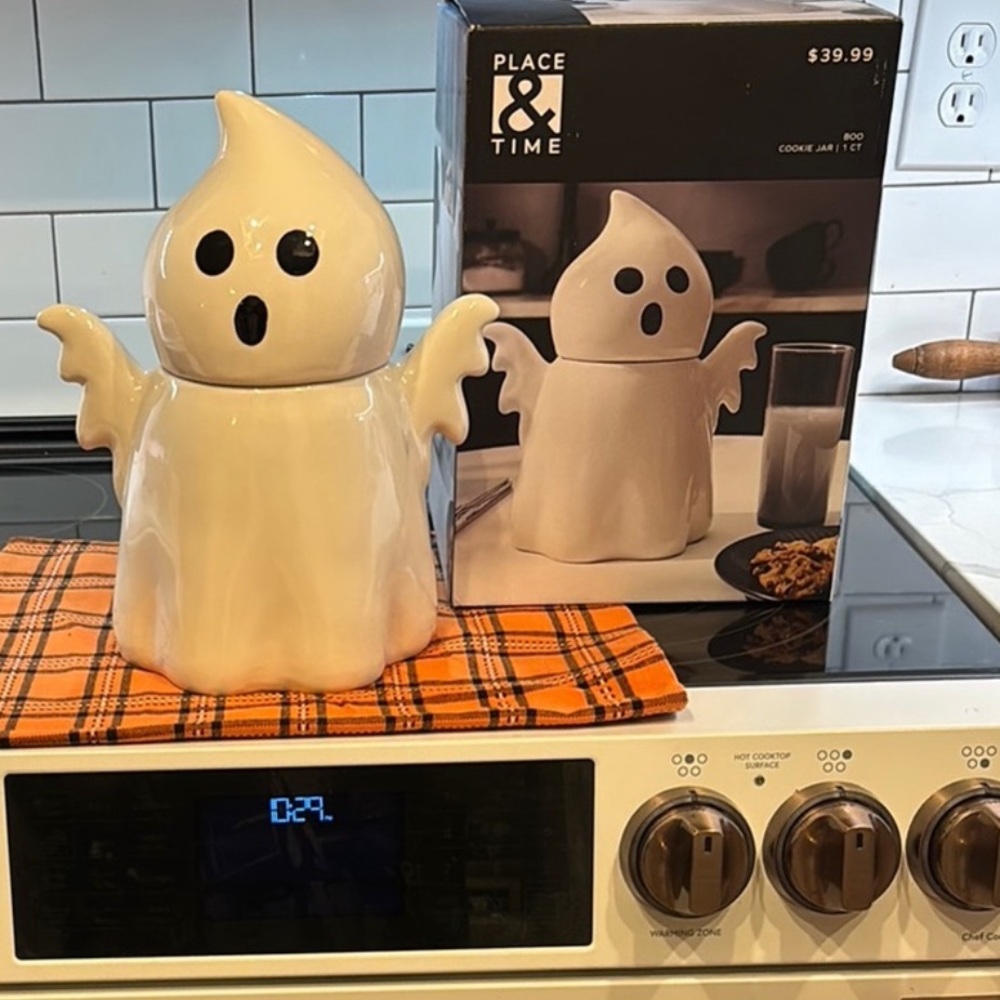Place & Time Ghost Cookie Jar